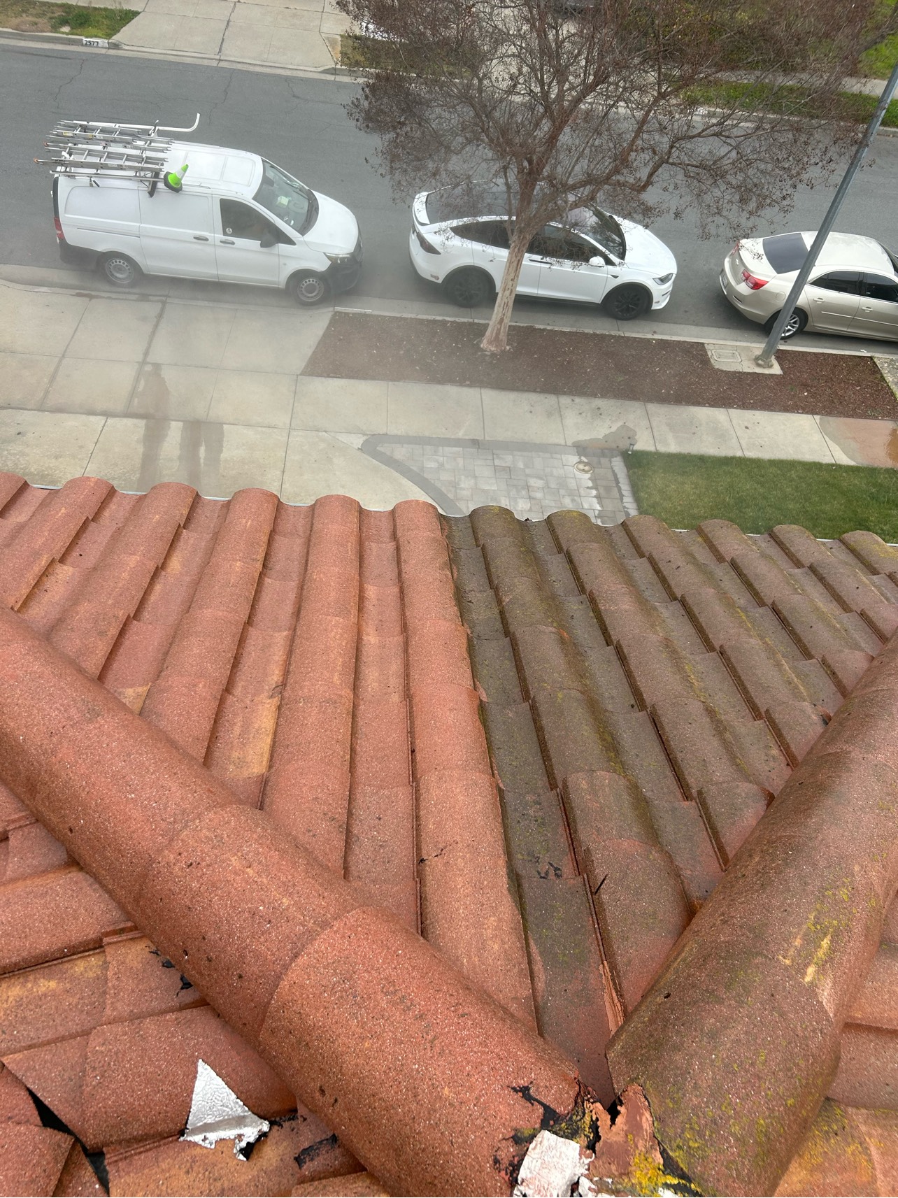 Tile roof cleaning in San Jose ca 